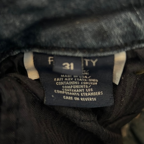Fidelity button fly jeans. Show signs of wear/distressing as shown in pics. - Picture 10 of 16
